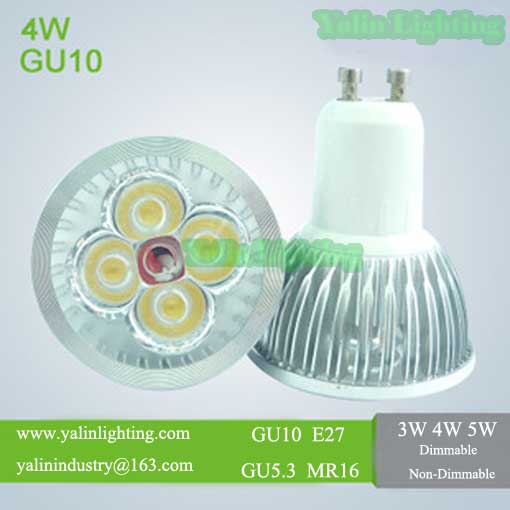 GU10 E27 dimmable LED spotlight