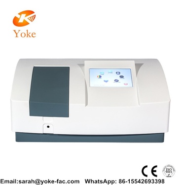 touch screen scanning double beam uv vis spectrophotometer