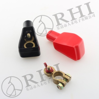 Brass Battery terminal with PVC cover - 20161105