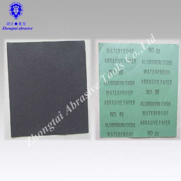 Waterproof sand paper