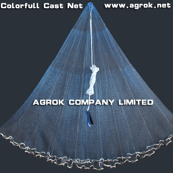 colorful cast net