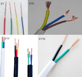PVC Insulated electric wires - BV/BLV