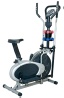 Orbitrac Air Bike With Seat With Dumbbells With Hand Pulse