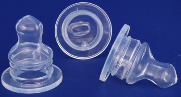 Standard Feeding Nipple with 100% Environment Liquid Silicone Rubber, Various Style are Available