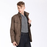 Mens Outwear-Anilutum Brand Spring and Winter New Fashion Parkas-No.Q222203