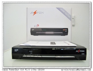 azfox z3s n3 decoder with iks and sks account twin tuner