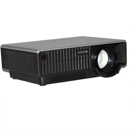 LED projector HD 1080p with AV VGA HDMI USB SD card(media player) Input for business home KTV education from barcomax