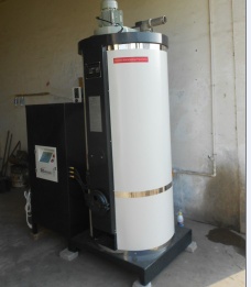 High thermal efficiency biomass pellet boiler