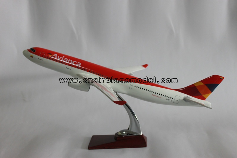 Airplane model A330 Avianca