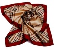 Square satin scarve/scarf