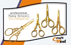 Fancy Scissors / Embroidery Scissors - CM-100 to 199