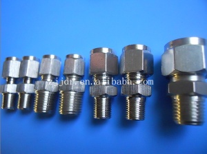 stainless steel tube fittings/connector swagelok type fittings