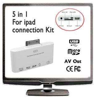 Ipad Camera connection kit 5 in 1