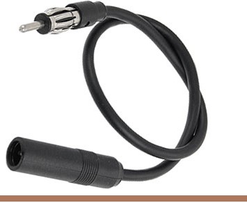 The antenna adaptor allows you to install a replacement radio in your vehicle with out the need to cut cables or connectors