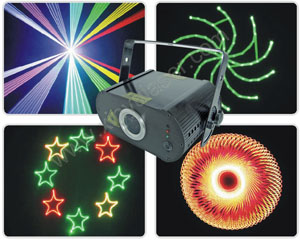 RGB cartoon laser