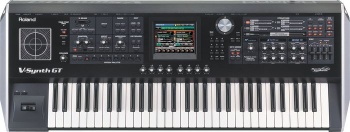 Roland V Synth GT Elastic Audio Synthesizer Keyboard - Roland Piano