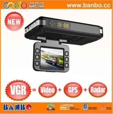 best car camrecorder with radar and gps HD vedio