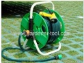 Portable water hose reel with hose