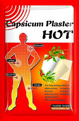 CAPSICUM PLASTER,pepper plaster,chilli plaster