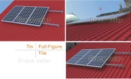 Pile-Ground Mounting System - grace solar