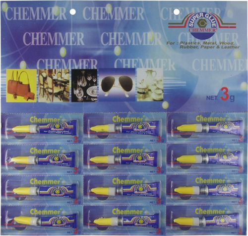 chemmer superglue 12/card