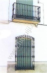 Balcony railing, ornamental railing, window grills, handrailing