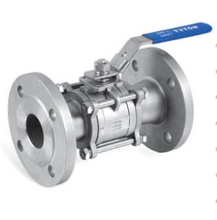 PN16/40 3PC Flanged Ball Valve