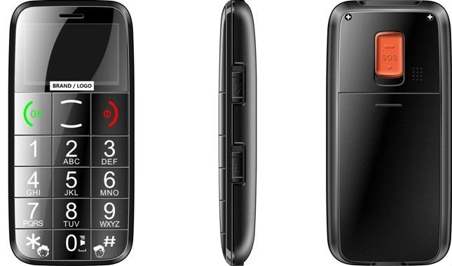 Senior  GSM mobile phone  (A180)