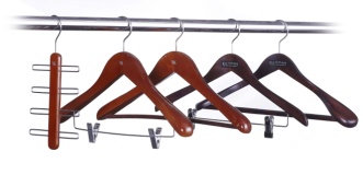 clothes / tie hangers