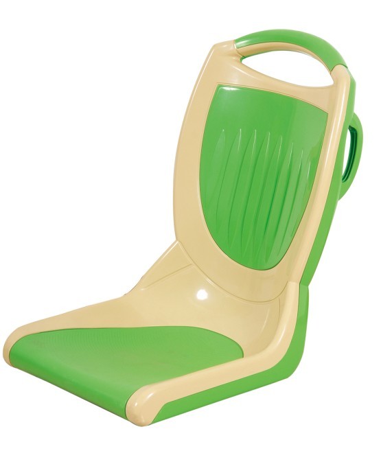 Plastic injection bus seat