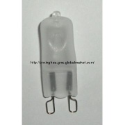 Frosted Halogen Bulb G9 220V 25W 40W 60W CE RoHS