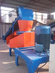Biomass briquette press