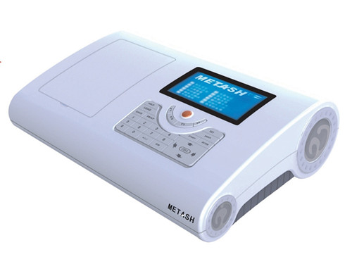 double beam spectrophotometer (scanning, large LCD display)