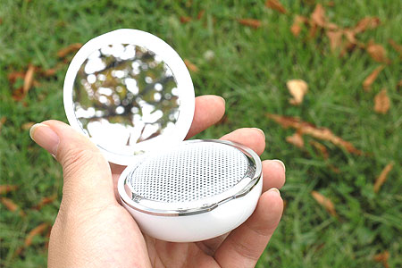 Mirror speaker,Christmas gift,cellphone speaker