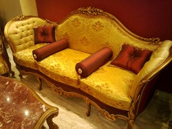 French Complete Sofa set - Antique baroque Sofa