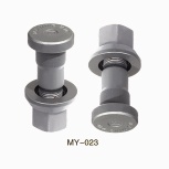 FRONT HUB BOLT WITH NUT FOR VOLVO - BOLT AND NUT