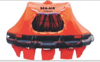 DAVIT-LAUNCHED INFLATABLE LIFE RAFT - DAVIT-LAUNCHED INFLA