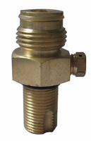 Paintball Co2 Pin Valve with/without Gauge