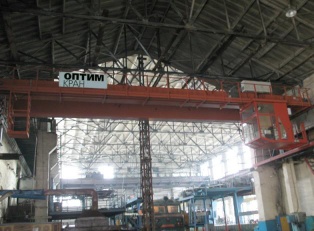 Optim-Crane Double-girder overhead travelling crane