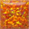 Synthetic Opal Cabochon-Fire Opal