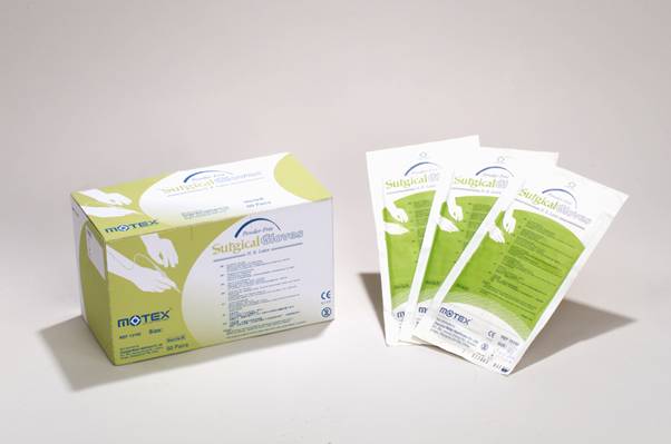 Powder-Free Latex Surgical Gloves