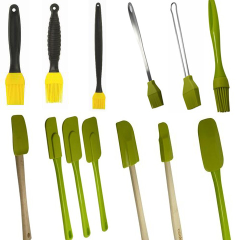 silicone brush, silicone spatula
