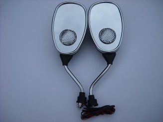 motorcycle rearview mirror mp3