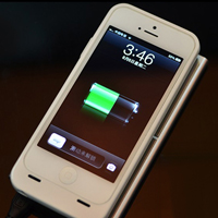 New 1600mah wireless battery case for iPhone 5