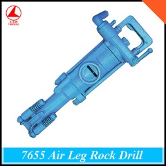 7655 Portable Rock Drill Machine/Air Leg Rock Drill
