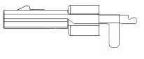 MICRO USB PLUG B TYPE 5 PINS SMT FOR PCB MOUNT - MICRO USB PLUG