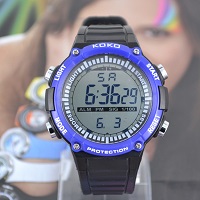 Hot selling plastic sport digital watch