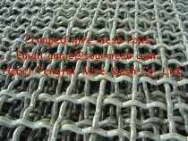 Inter crimped wire mesh