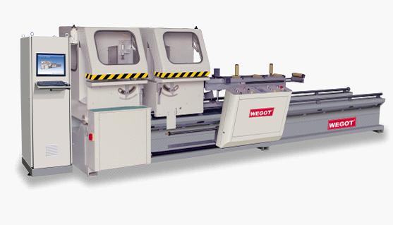 Double-Head CNC Precision Cutting Saw for Aluminum Window & Door