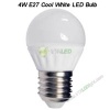 4W LED bulb E27 base Warm White